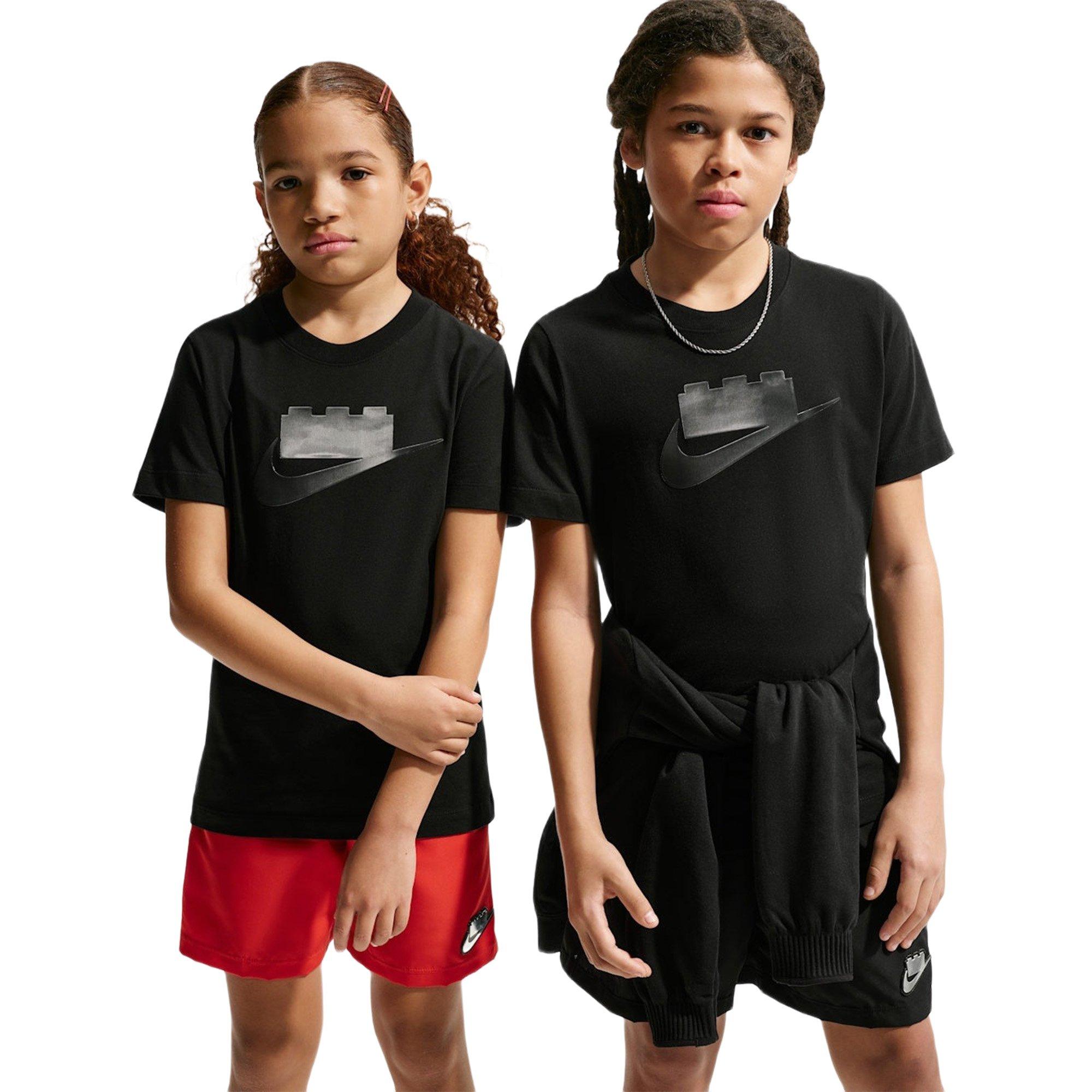 Nike Big Kids' x LEGO Collection Tee - Black - BLACK